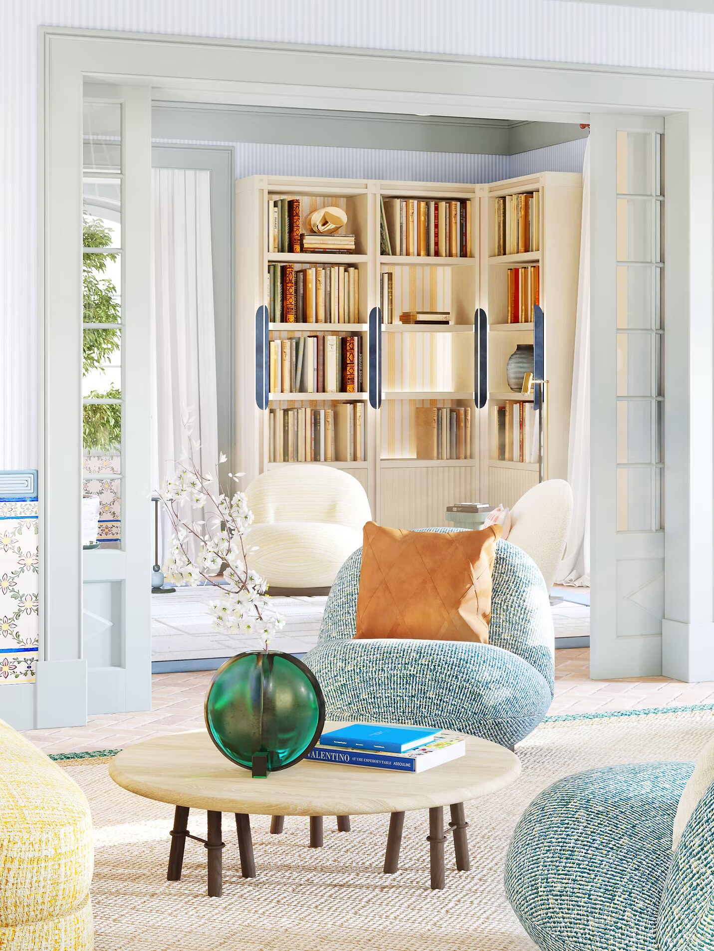 Hotel Quinta Lisbon — library lounge