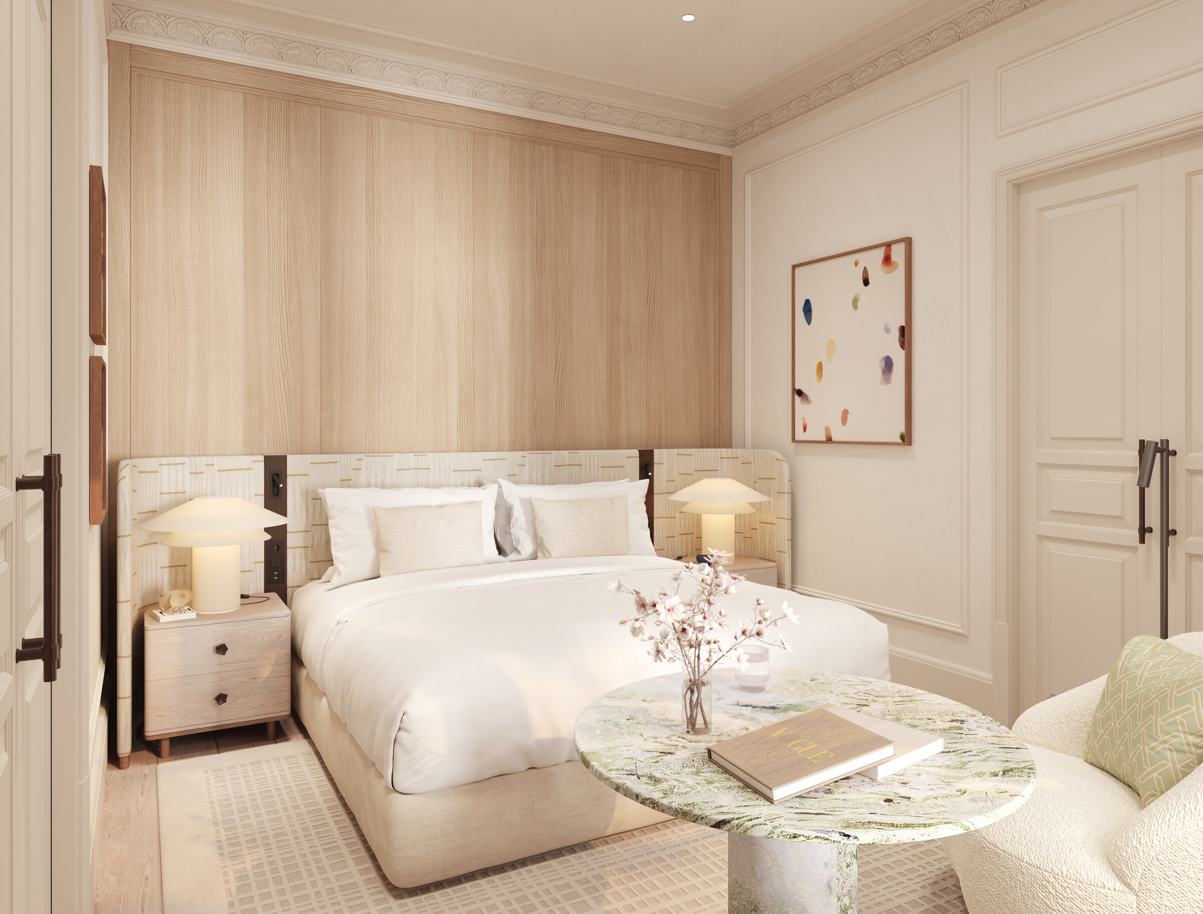 Residencia La Rambla — bedroom