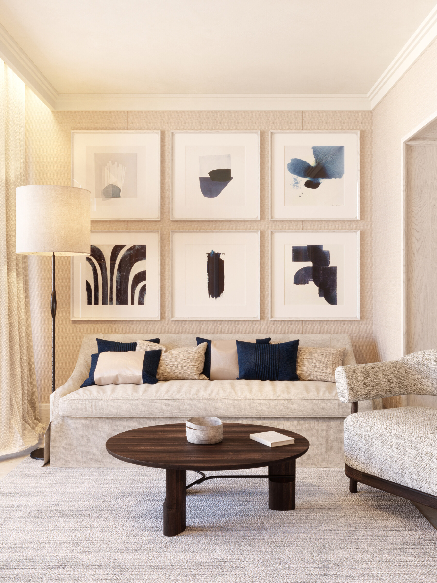Archive — gallery wall living room