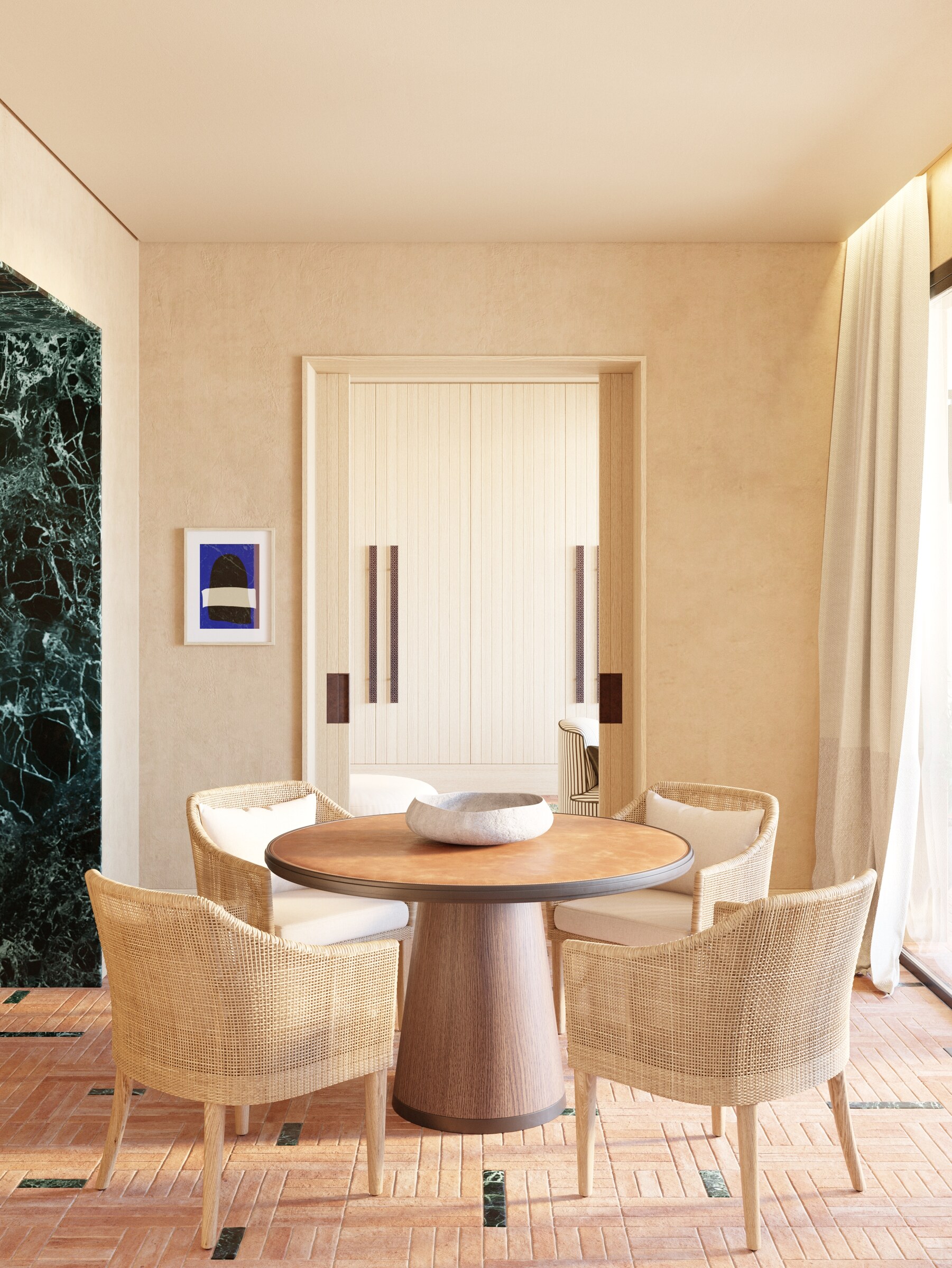 Archive — rattan dining corner