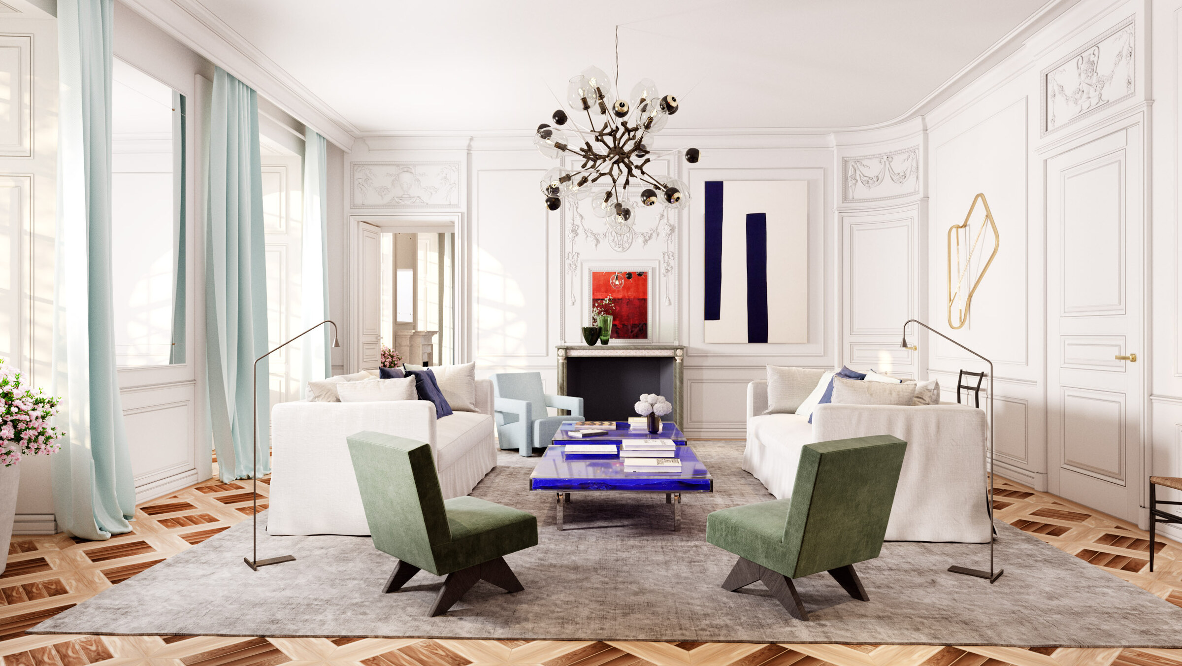 Archive — painted ballroom ceiling